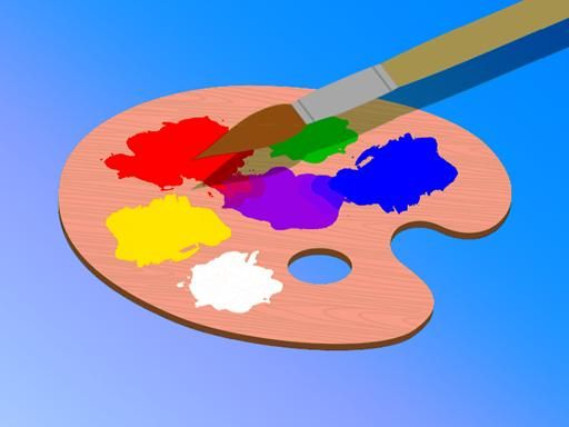 Color The Objects Color The Objects - browser game screenshot