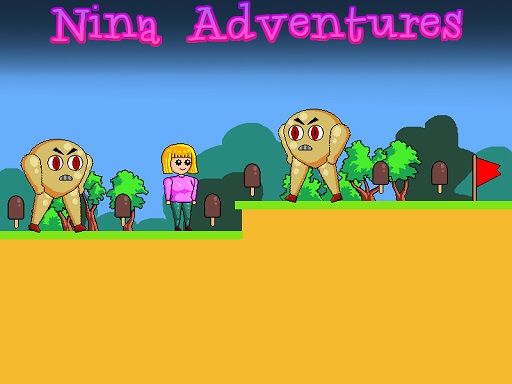 Nina Adventures - browser game screenshot