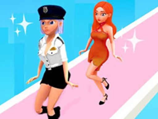 Catwalk Battle - Fun & Run 3D Game - browser game screenshot