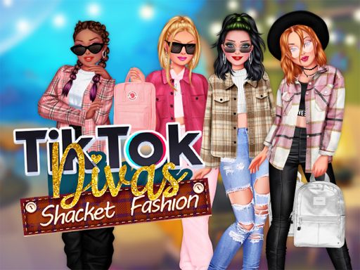 Tiktok Divas Shacket Fashion - browser game screenshot