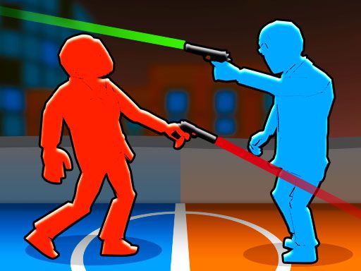 Ragdoll Duel 2P - browser game screenshot