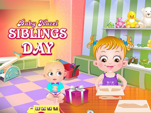 Baby Hazel Siblings Day - browser game screenshot