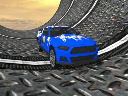 Impossible Air Obstacle Driver - browser game screenshot