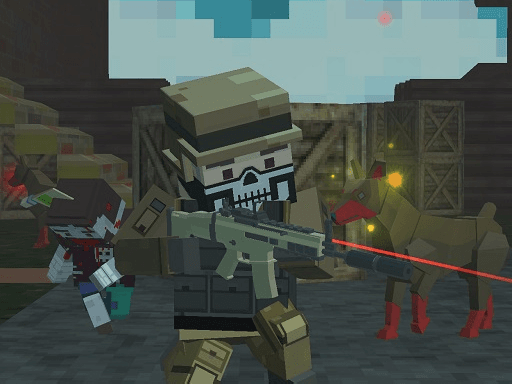 Crazy Pixel Apocalypse 3 Zombie 2022 - browser game screenshot