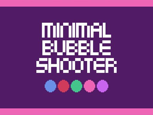 456 Minimal Bubble Shooter - browser game screenshot