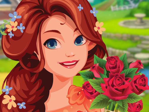 Lily’s Flower Garden - Garden Cleaning Games - browser game screenshot