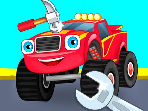 Monster Truck Repairing - browser game screenshot