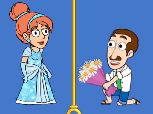 Love Rescue : Pull Pins and Brain Wash - browser game screenshot