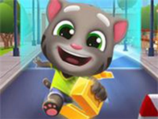 Talking Tom Gold Run Online - browser game screenshot