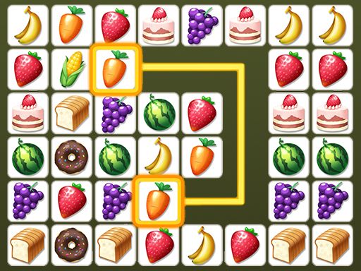Onet Fruit Tropical - browser game screenshot