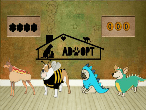 Old Beethoven Dog Escape - browser game screenshot