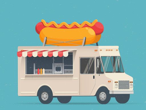 Food Trucks Jigsaw Food Trucks Jigsaw - browser game screenshot