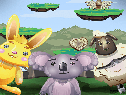 Jump Sheep Game - browser game screenshot