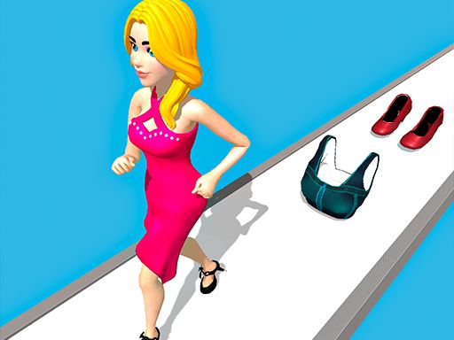 Beauty Race 3D - browser game screenshot