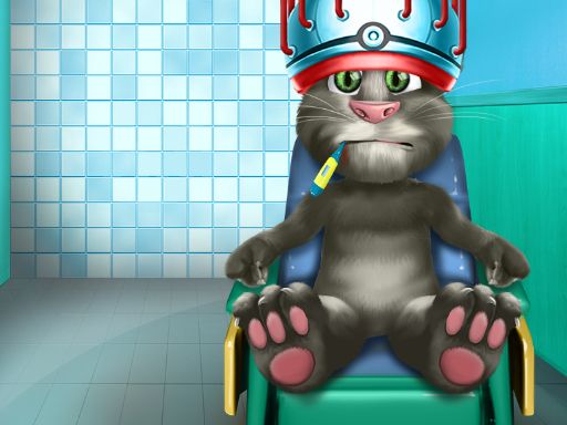 Talking Tom Surgeon	 - browser game screenshot