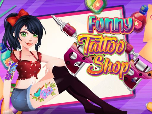 Funny Tattoo Shop Funny Tattoo Shop - browser game screenshot