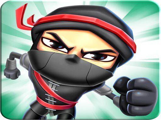 Ninja Runs 3D - browser game screenshot
