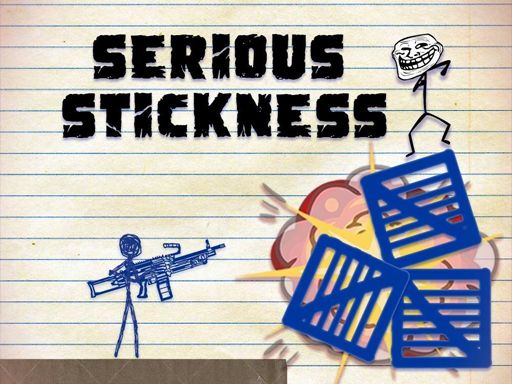 Serious Stickness Serious Stickness - browser game screenshot