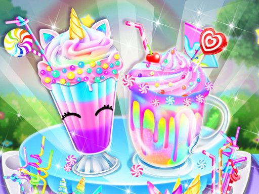 Unicorn Drink Maker - browser game screenshot