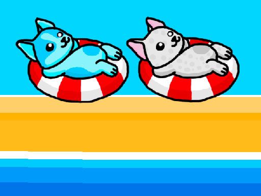 Aqua Dogy - browser game screenshot