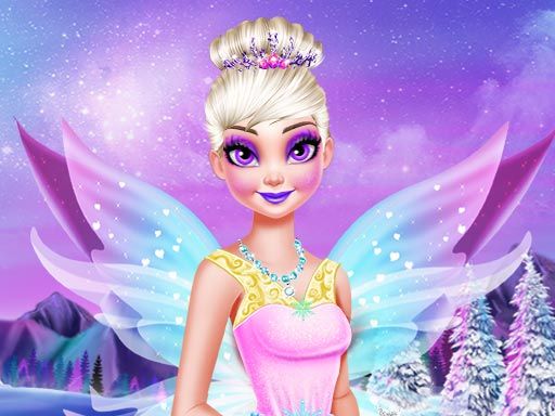 ICE QUEEN BEAUTY MAKEOVER - browser game screenshot
