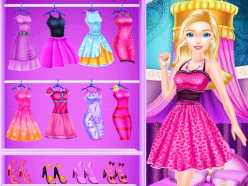 Fashion Doll Closet - browser game screenshot