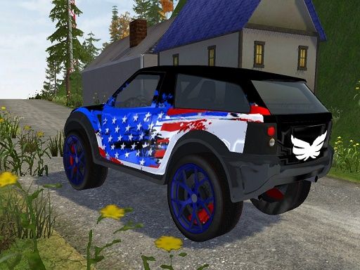 Offroad Mountain Driving 2024 - browser game screenshot