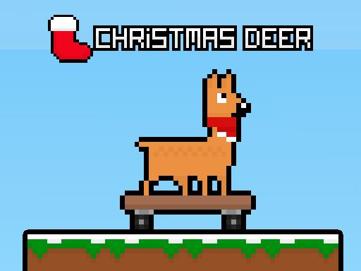 Christmas Deer - browser game screenshot