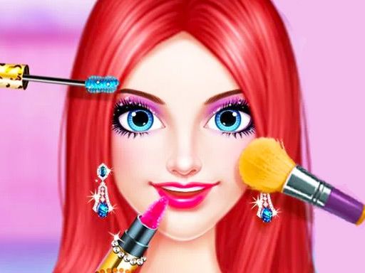 Princess Beauty Makeup Salon - browser game screenshot
