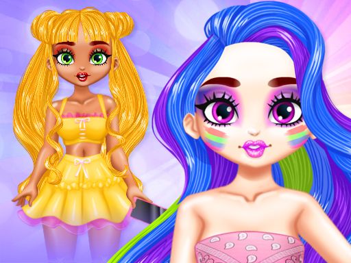 Rainbow Social Media Influencers - browser game screenshot