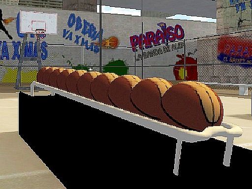 Basketball Arcade - browser game screenshot