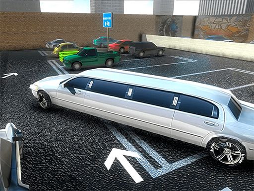 Limo Parking - browser game screenshot