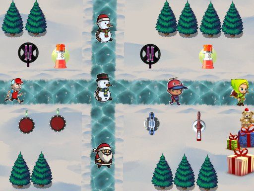 Christmas Defense - browser game screenshot
