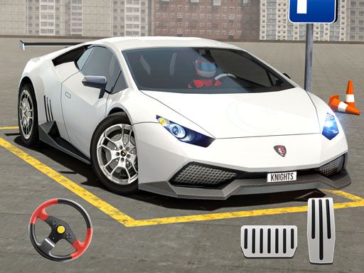 Driving Car parking: Car games - browser game screenshot