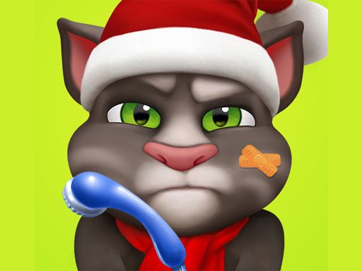 Talking Tom Injfdfury - browser game screenshot