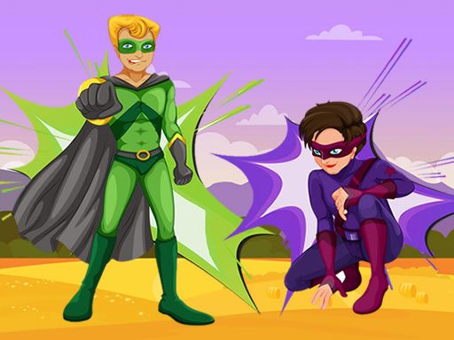 Superheroes Jigsaw - browser game screenshot