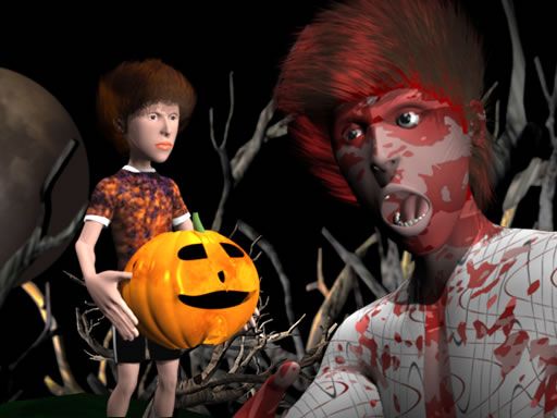 Halloween Hoops - browser game screenshot