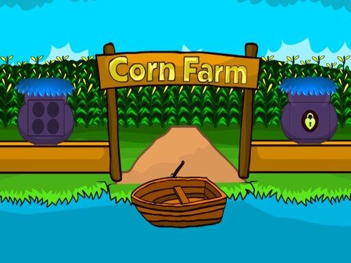 Corn Farm Escape - browser game screenshot