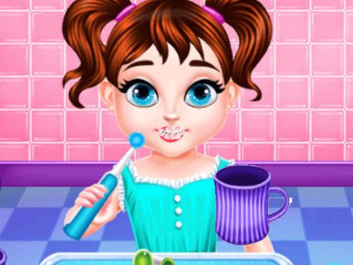 Baby Taylor Bed Time - browser game screenshot