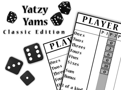 Yatzy Yams Classic Edition - browser game screenshot