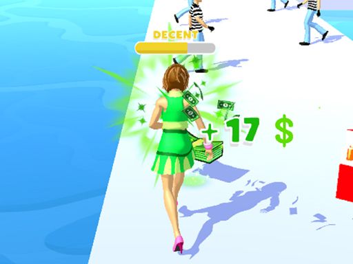 Rich Race io - browser game screenshot