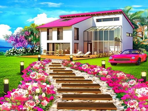Home Design : Garden games Decoration simulator - browser game screenshot
