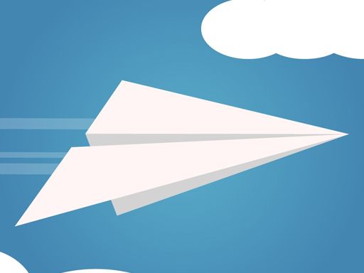 Paper Plane - browser game screenshot