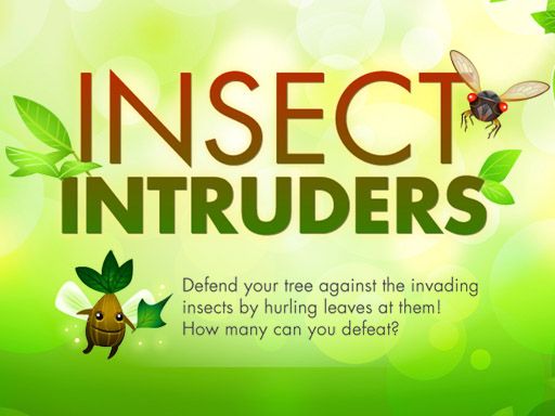 Insect Intruders - browser game screenshot