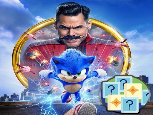Sonic Memory Cards - browser game screenshot