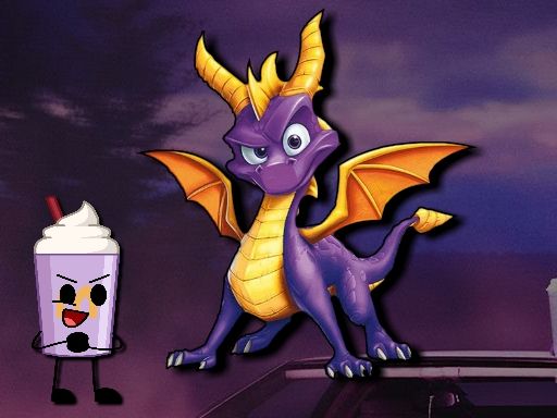 Flappy Spyro Grimace Flappy Spyro Grimace - browser game screenshot