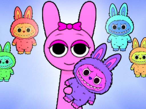 Steal Labubu   Sprunki! - browser game screenshot