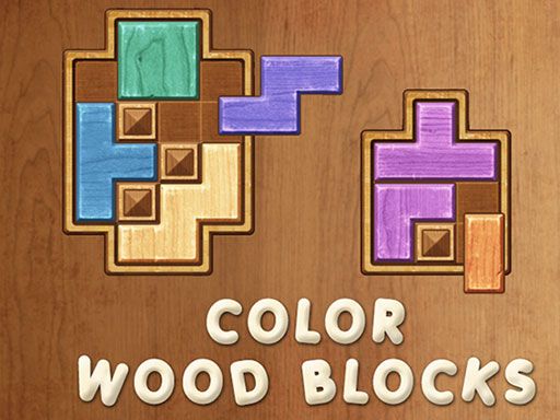 Color Wood blocks Color Wood blocks - browser game screenshot