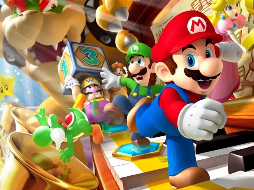 Super Mario Run Tour - browser game screenshot