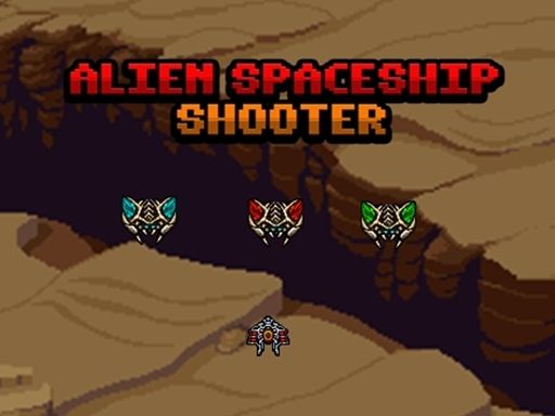Alien Spaceship Shooter - browser game screenshot